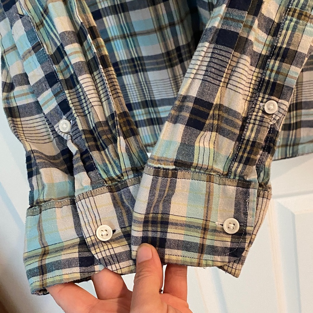 J. Crew Multicolor Plaid Button-Down Shirt - Picture 5 of 10